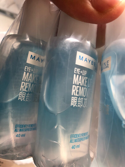美宝莲 MAYBELLINE 眼部及唇部卸妆液卸妆水 70ml 眼唇卸妆 深层清洁温和舒缓不刺激 保湿不紧绷 晒单图