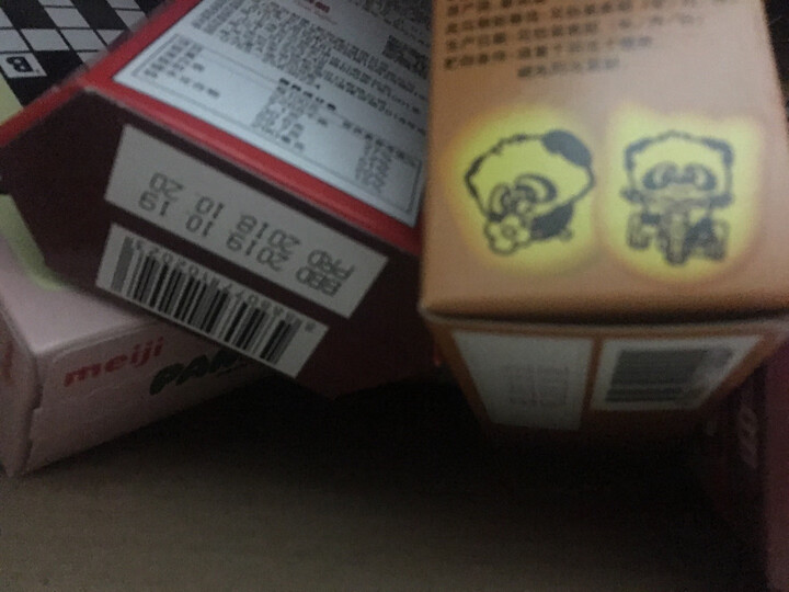 新加坡进口 明治(Meiji)熊猫巧克力夹心饼干50g 晒单图