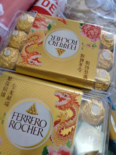 费列罗（FERRERO）榛果威化巧克力制品32粒400g 礼盒装喜糖零食伴手礼节日礼物  晒单图