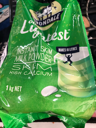 德运 (Devondale) 澳大利亚原装进口调制乳奶粉 脱脂成人奶粉1kg 晒单图