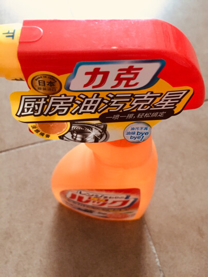 狮王（LION） 日本进口LOOK厨房灶台喷雾清洁剂400ml*2瓶 去除重油污 晒单图