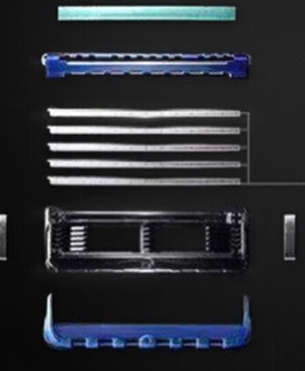 吉列(Gillette) 手动剃须刀刮胡刀刀片 吉利 5层超薄刀片 锋隐致顺(6刀头)(此商品不含刀架) 晒单图