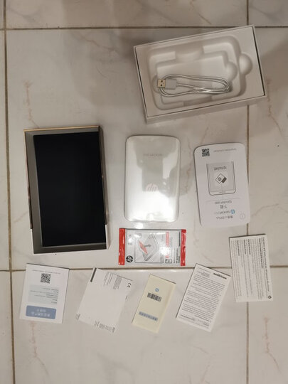 惠普(HP)小印Sprocket 100(白) 手机口袋照片打印机 年会礼品 圣诞节日礼物 蓝牙连接 手账 晒单图