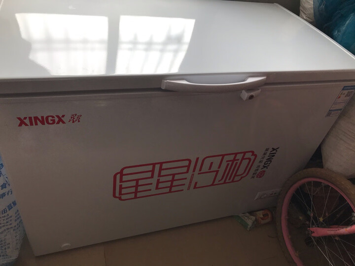 星星(XINGX) 305升 商用卧式冰柜 单温单箱冰箱 冷藏冷冻转换冷柜 安全门锁 顶开门 BD/BC-305E 晒单图