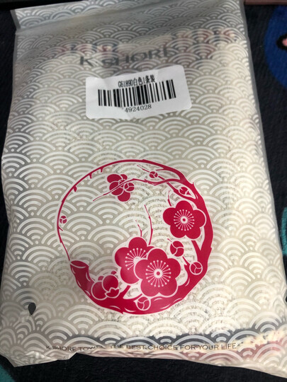 金号 毛巾家纺 纯棉方巾洗脸小毛巾 婴儿方巾 儿童方巾柔软吸水 卡通可爱 红色 36g 31*31cm 晒单图