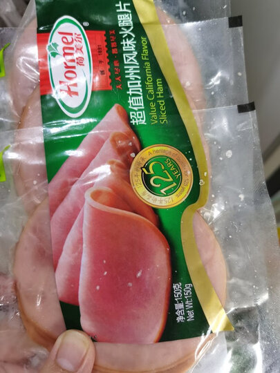 荷美尔(Hormel)博洛尼亚风味香肠150g/袋 冷藏熟食 早餐 三明治手抓饼 烧烤食材(2件起售) 晒单图