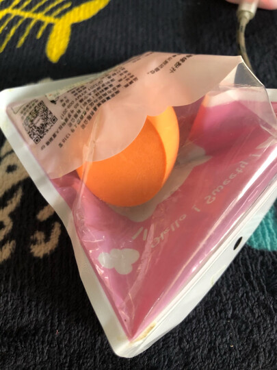 优家(UPLUS)美妆蛋 遇水变大葫芦形水滴形化妆粉扑2个装(彩妆蛋 化妆海绵粉扑定妆 颜色随机) 晒单图