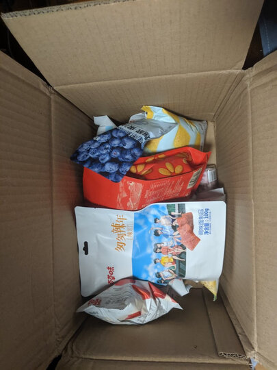 300减220_百草味 小米锅巴80g 休闲零食特产小吃香脆食品 MJ 麻辣味 晒单图