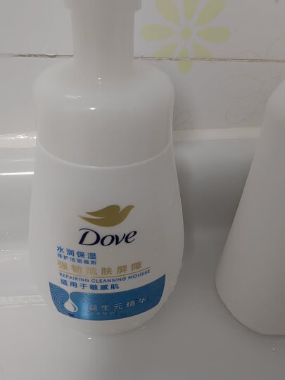 多芬保湿修护 慕斯洁面泡泡 洗面奶160ml 滋养修护温和清洁 晒单图