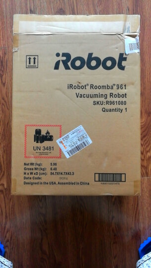 iRobot Roomba961扫地机器人智能可视化全景规划导航家用全自动扫地吸尘器 晒单图