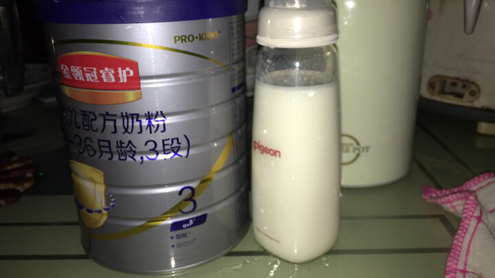 伊利奶粉 金领冠睿护 幼儿配方奶粉3段900克 新西兰进口 (1-3岁适用)(此产品最早生产日期为19年3月) 晒单图