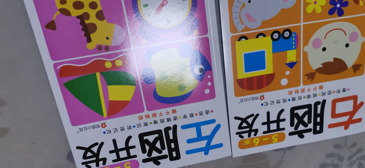 左脑开发右脑开发2-3岁(共2册)(邦臣小红花出品) 晒单图
