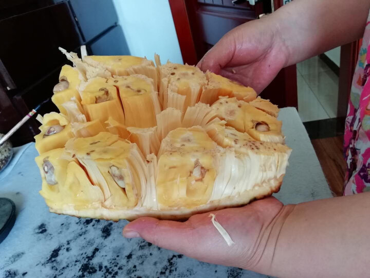 益优果 海南三亚新鲜水果菠萝蜜黄肉1个20-25斤\\\/10-12.5kg\\\/\\\/ 晒单图