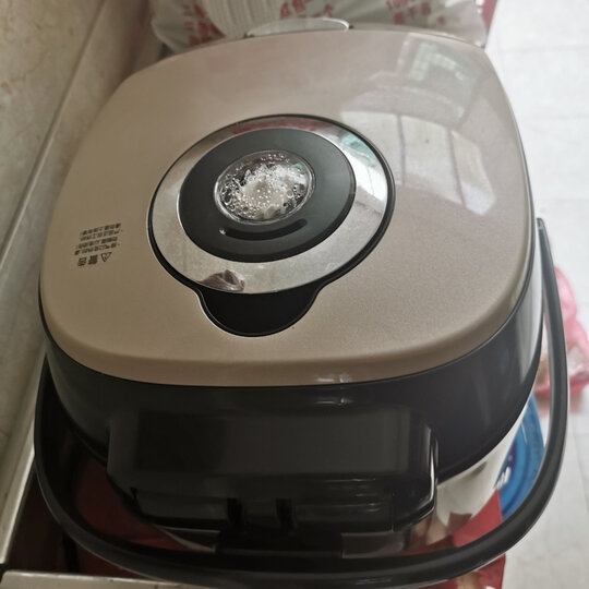 美的(Midea)电饭煲电饭锅4L智能预约电饭煲气动涡轮防溢金属机身圆灶釜内胆家用多功能电饭煲MB-WFS4037 晒单图