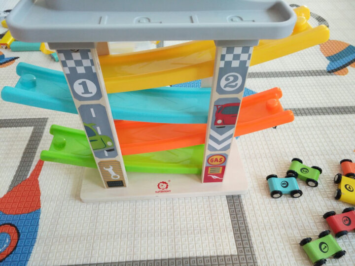 特宝儿（topbright）趣味滑翔车 小孩益智玩具婴儿玩具 男孩轨道车儿童玩具宝宝玩具孩子节日礼物儿童 晒单图