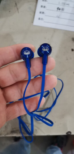 荣耀魔声耳机线控入耳式手机耳机立体声原装耳塞AM15蓝色 晒单图