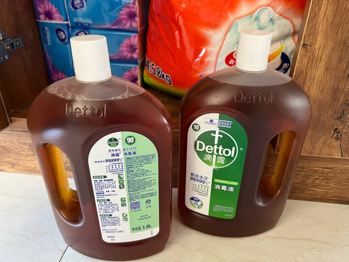 滴露（Dettol）洗衣消毒液衣物消毒水750mL除螨 家居宠物地板杀菌 非84酒精 晒单图