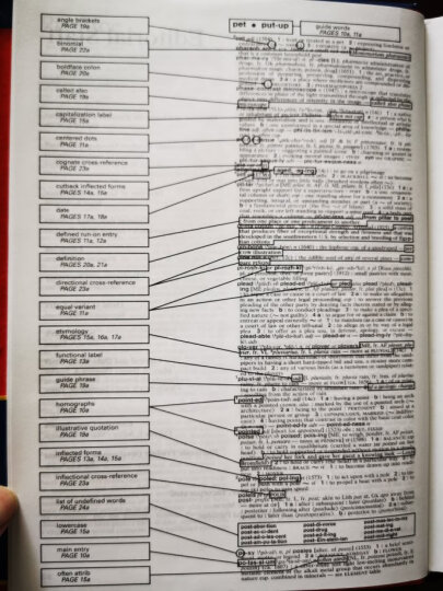 韦氏大学英语词典（影印版） 晒单图
