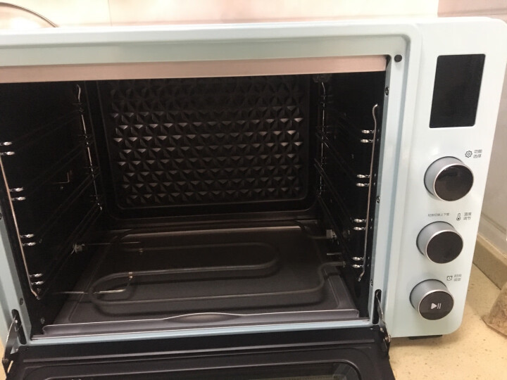 海氏大容量家用多功能智能独立控温电烤箱搪瓷40升 晒单图