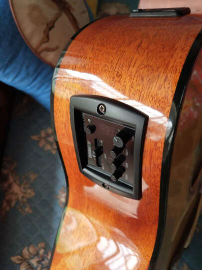 雅马哈（YAMAHA）FG800BL 原声款 实木单板初学者民谣吉他圆角吉它 41英寸亮光黑色 晒单图