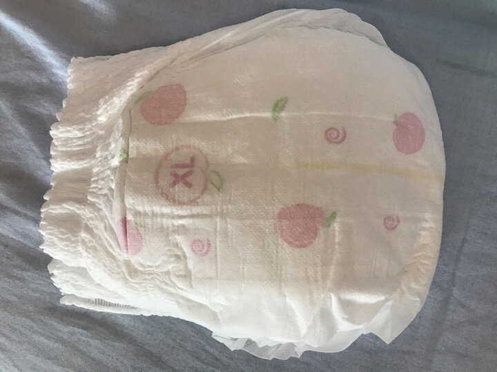 好奇Huggies铂金装拉拉裤XXL48片(15kg以上)加加大号婴儿尿不湿成长裤裸感夏日超薄透气 晒单图