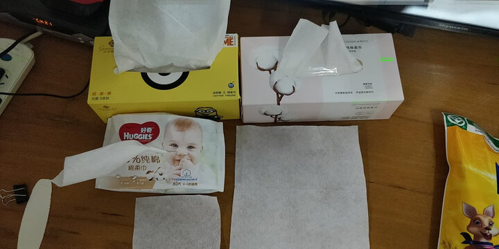 好奇Huggies 棉柔巾 80抽*1包 晒单图