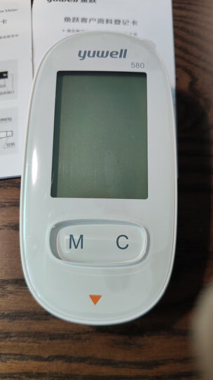 鱼跃(YUWELL)血糖试纸 适用于580/590型血糖仪100片试纸+100支针 瓶装家用 晒单图