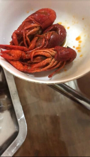 今锦上 十三香小龙虾 净虾750g 中号25-33只 1.5kg 4-6钱 餐饮同款 海鲜火锅方便菜 晒单图