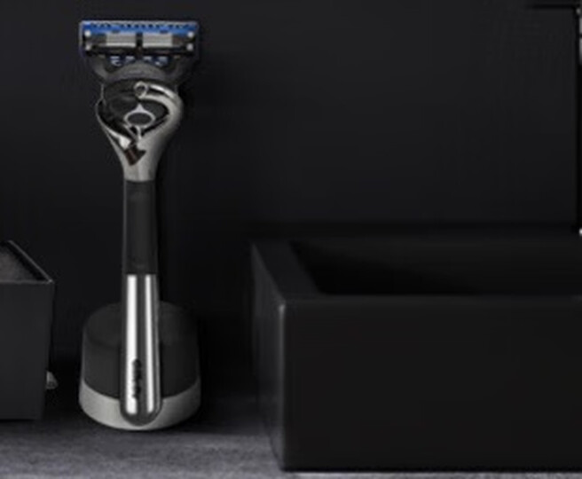吉列(Gillette) 手动剃须刀刮胡刀刀片 吉利 5层超薄刀片 锋隐致顺(6刀头)(此商品不含刀架) 晒单图