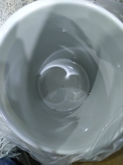 家杰优品 塑料垃圾桶袋大号家用厨房卫生间客厅圆形纸篓12L JJ-101 晒单图