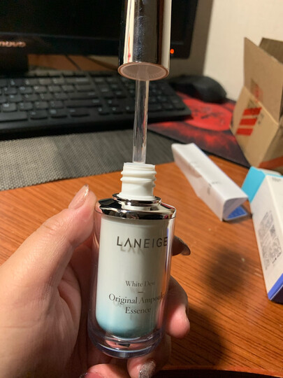 兰芝(LANEIGE)臻白清润眼霜 15ml(亮肤滋润修护) 晒单图