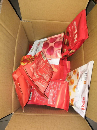 300减210_百草味 小米锅巴80g 休闲零食特产小吃香脆食品 MJ 烧烤味 晒单图