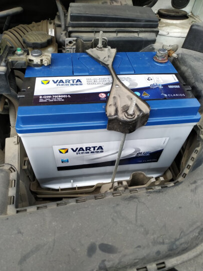 瓦尔塔（VARTA）汽车电瓶蓄电池 蓝标80D26L 现代途胜马自达奔腾风骏5上门安装 晒单图