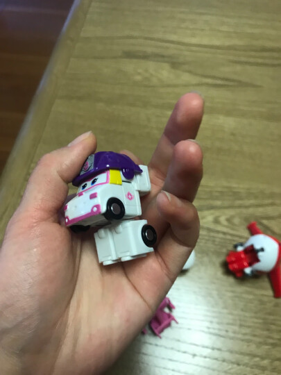 奥迪双钻（AULDEY）超级飞侠玩具迷你变形机器人-包警长 男孩女孩玩具生日礼物 710050 晒单图
