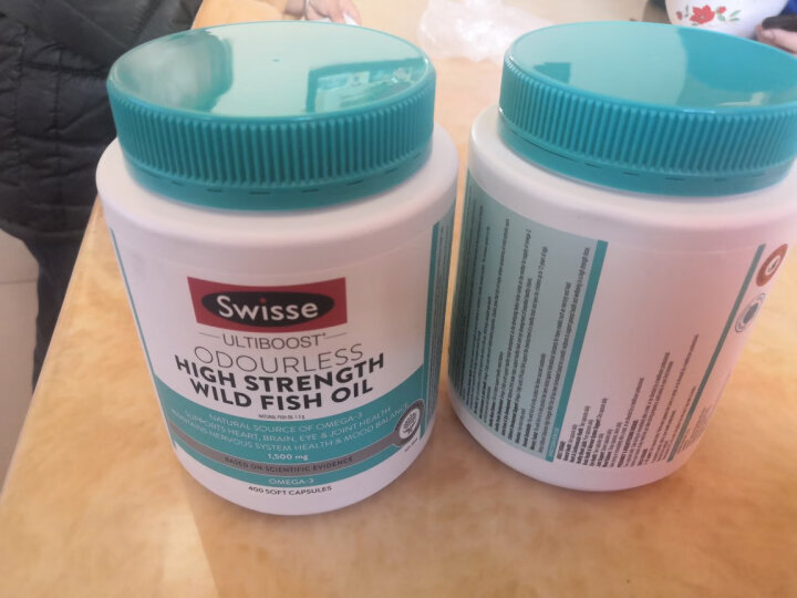 Swisse斯维诗 无腥高浓度深海鱼油胶囊1500mg 400粒/瓶 omega3 含DHA EPA 呵护心眼脑 原料纯净无污染 晒单图