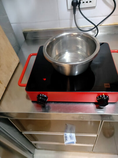 米技Miji电陶炉电磁炉德国米技炉家用煮茶炉定时双圈烹饪D4红色 2000W 晒单图