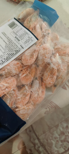 禧美 加拿大熟冻北极甜虾 500g/袋 65-85只 (MSC认证) 鲜甜冰虾 生鲜 解冻即食 海鲜水产 晒单图