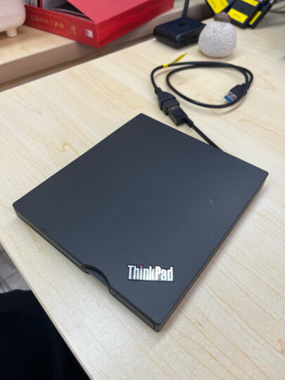 ThinkPad 光驱超薄DVD刻录机 外置移动光驱 笔记本台式机 黑色 4XA0F33838 晒单图