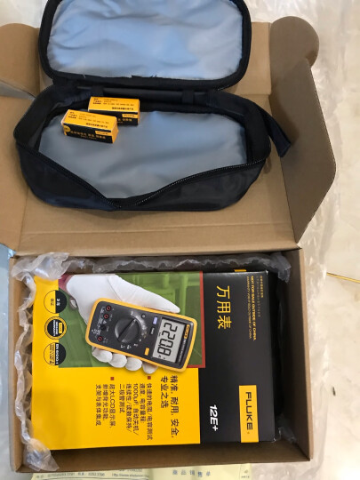 福禄克（FLUKE）F15B+/F12E+数字万用表便携式自动量程万用电表 F12E+   (15B+同规格，质保3年） 晒单图