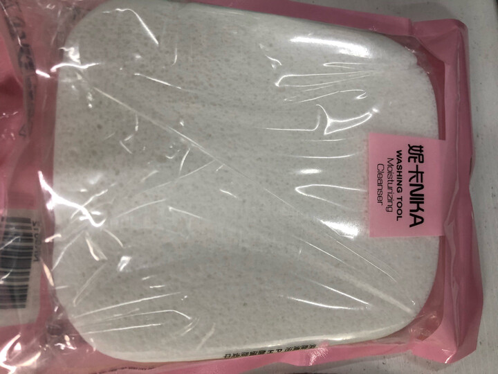 妮卡(NIKA)牛奶亲肤洁面洗脸扑1个装(面部清洁 柔软海绵) 晒单图