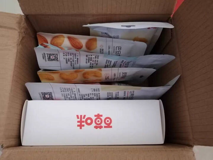 百草味 坚果炒货干果休闲零食特产 每日坚果手剥薄壳扁桃仁 奶油味巴旦木180g/袋 晒单图