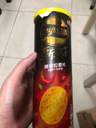 乐事（Lay's）无限 薯片 忠于原味104g 罐装 膨化食品 零食 休闲食品 晒单图