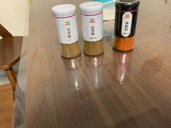 吉得利 白胡椒粉 60g 玻璃瓶装 胡辣汤熬汤调味品 烧烤调味料研磨香料 晒单图