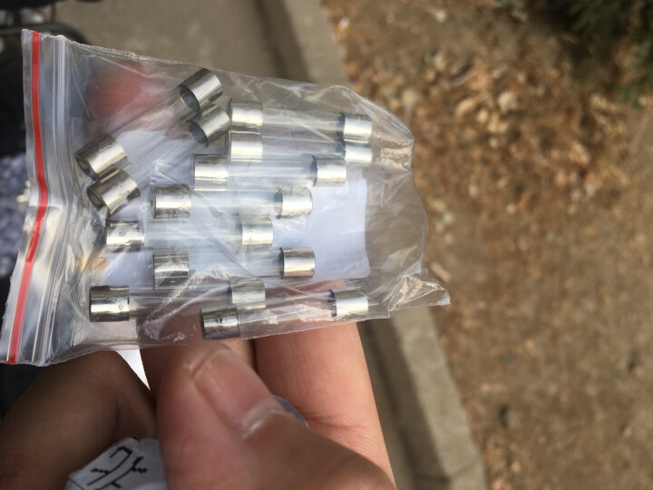伊莱科（ELECALL） 保险丝玻璃管保险丝6×30保险管熔断器玻璃保险管保险丝管座 4A（10只装） 晒单图