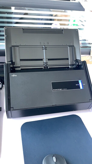 富士通(Fujitsu)ix500扫描仪A4高速高清彩色双面自动馈纸WIFI无线传输 三年无忧保障 只换不修 晒单图