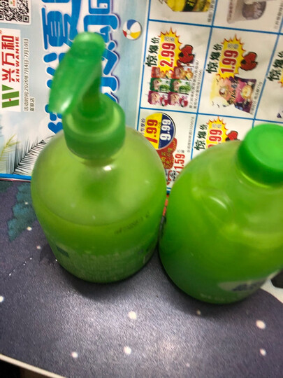 蓝月亮野菊花洗手液 500g/瓶+500g/补充瓶 厨房专用 去腥去油腻 温和保湿 去油污 洗手液补充装 晒单图