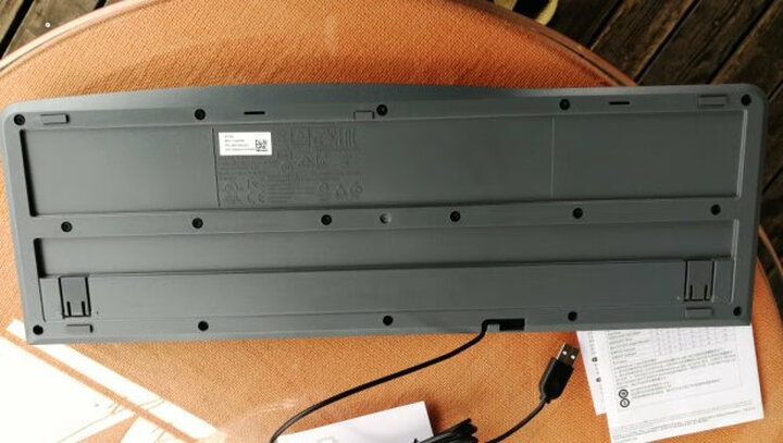 罗技(Logitech)MK120 键鼠套装 有线键鼠套装 办公键鼠套装 电脑键盘 笔记本键盘 联想全尺寸 黑色 晒单图