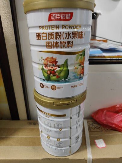 汤臣倍健 蛋白质粉蛋白粉水果味600g 补充蛋白质营养品 晒单图