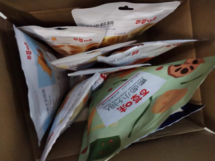 百草味 坚果炒货干果休闲零食特产 每日坚果手剥薄壳扁桃仁 奶油味巴旦木180g/袋 晒单图
