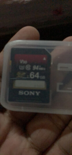 索尼（SONY） SD卡高速存储卡 闪存卡单反微单相机内存卡 128G 270M/s UHS-II V60 高速 晒单图
